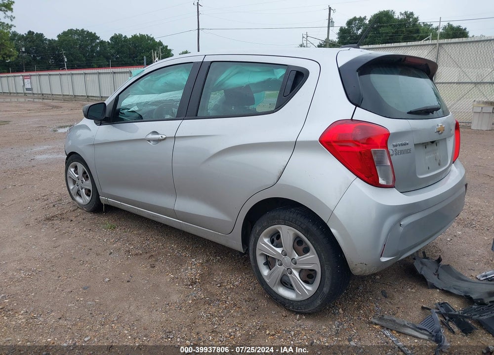 2020 CHEVROLET SPARK FWD LS AUTOMATIC VIN: KL8CB6SA6LC480749