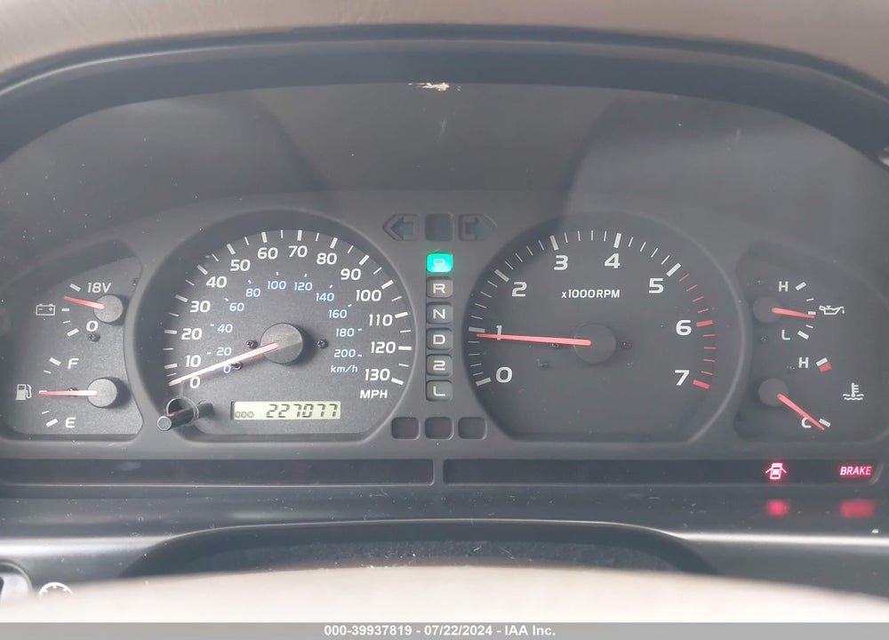 1999 TOYOTA LAND CRUISER VIN: JT3HT05J0X0039052