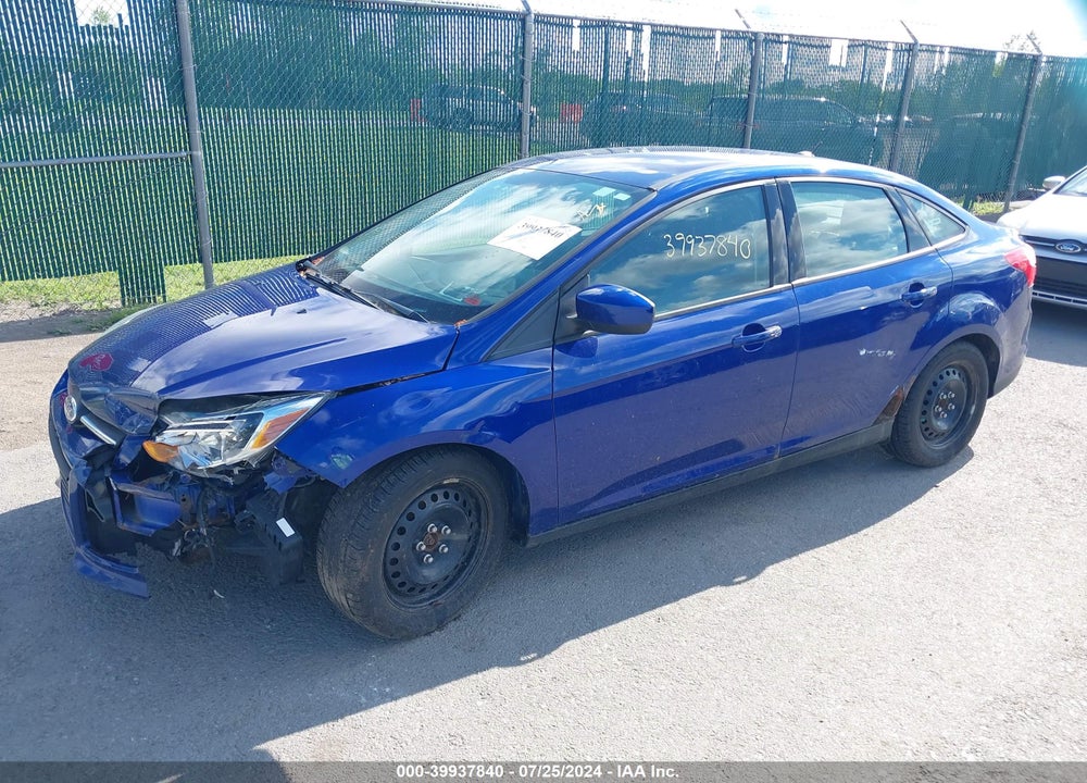 2012 FORD FOCUS SE VIN: 1FAHP3F26CL310168