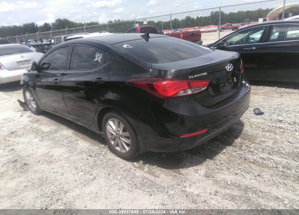2015 HYUNDAI ELANTRA SE VIN: 5NPDH4AE9FH607506