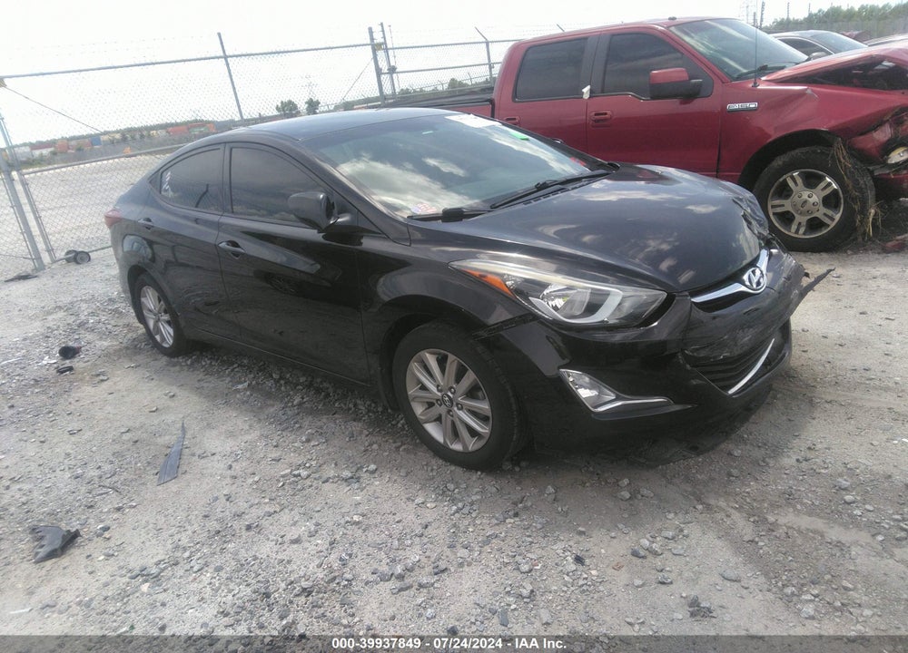 2015 HYUNDAI ELANTRA SE VIN: 5NPDH4AE9FH607506