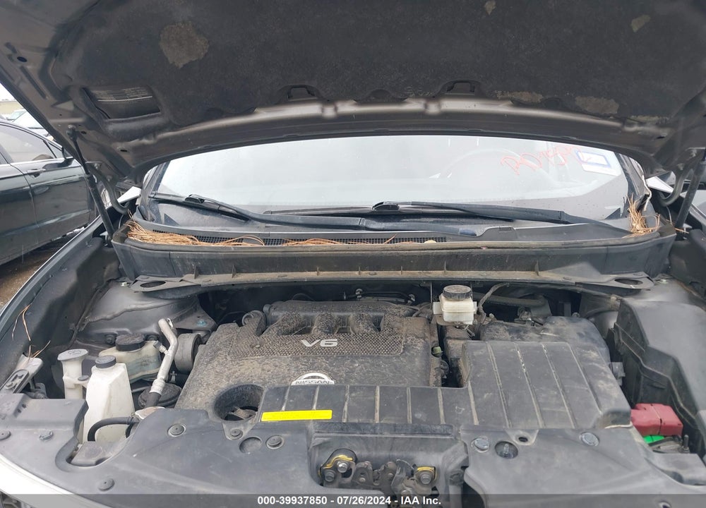 2014 NISSAN MURANO SV VIN: JN8AZ1MUXEW421844