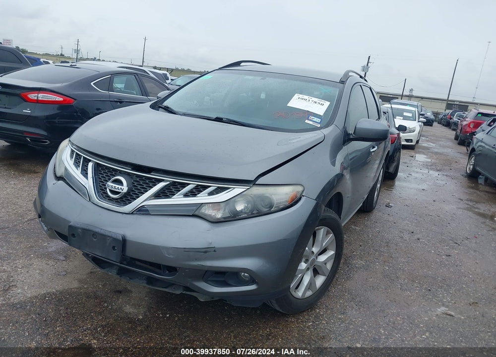 2014 NISSAN MURANO SV VIN: JN8AZ1MUXEW421844