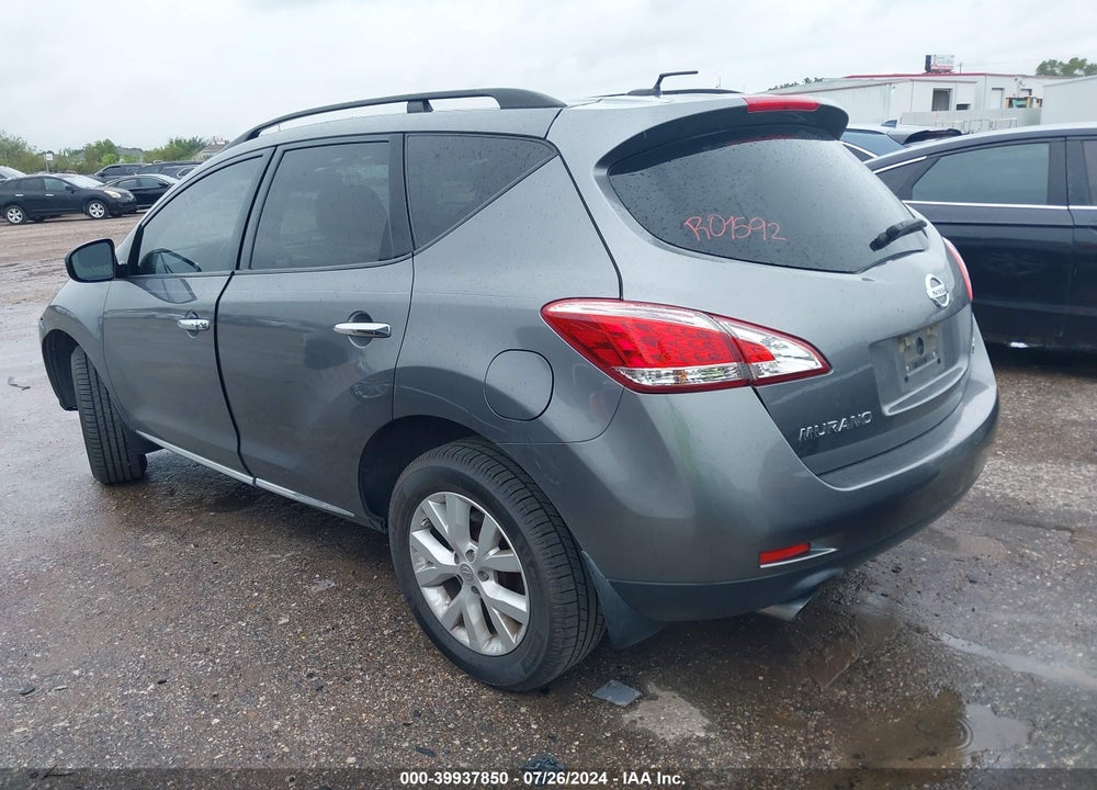 2014 NISSAN MURANO SV VIN: JN8AZ1MUXEW421844