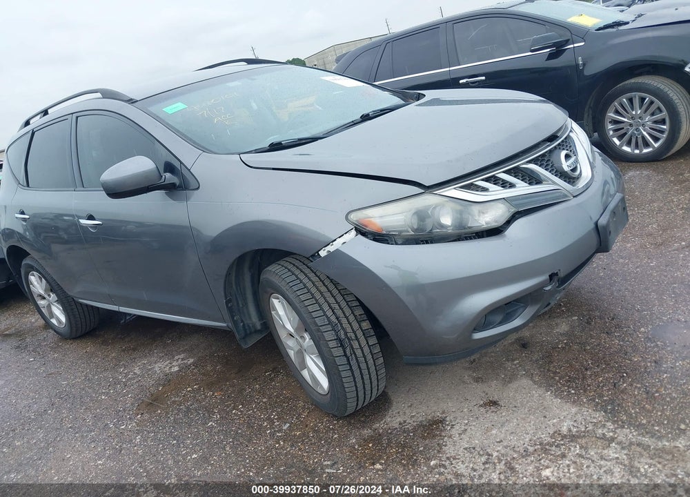 2014 NISSAN MURANO SV VIN: JN8AZ1MUXEW421844