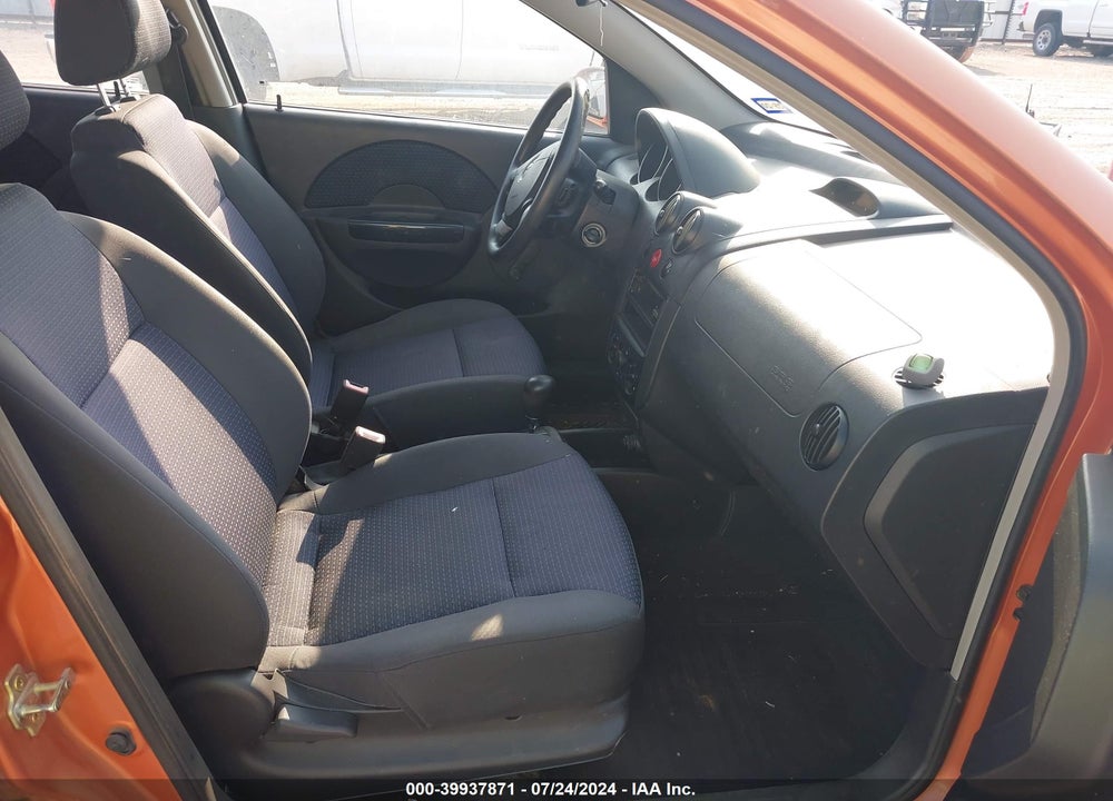 2006 CHEVROLET AVEO LS VIN: KL1TD66606B542834