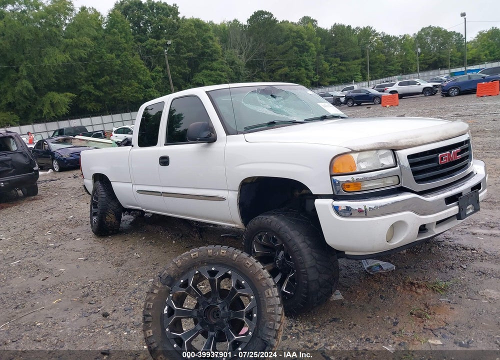 2006 GMC SIERRA 1500 SLE2 VIN: 1GTEC19Z06Z222000