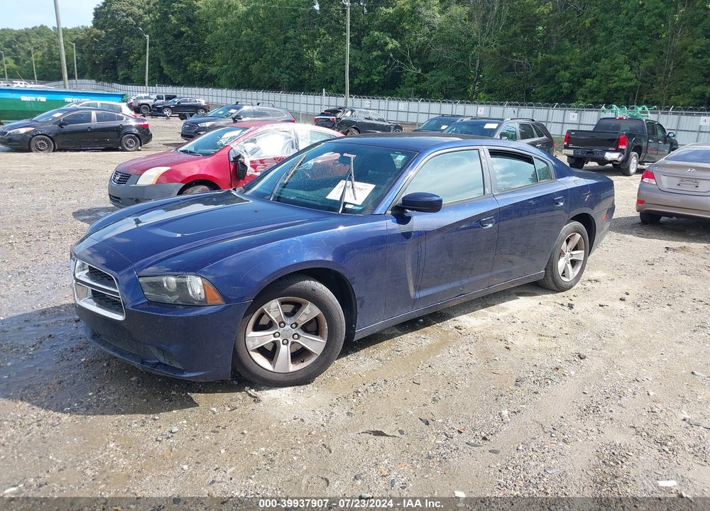 2014 DODGE CHARGER SE VIN: 2C3CDXBG3EH198357