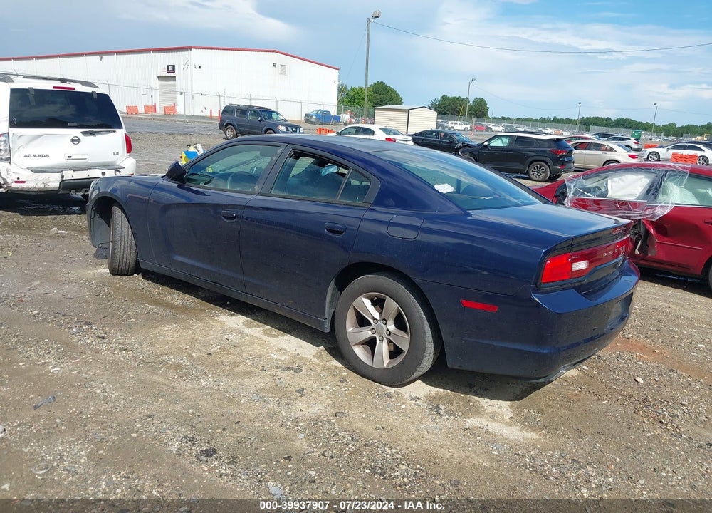 2014 DODGE CHARGER SE VIN: 2C3CDXBG3EH198357