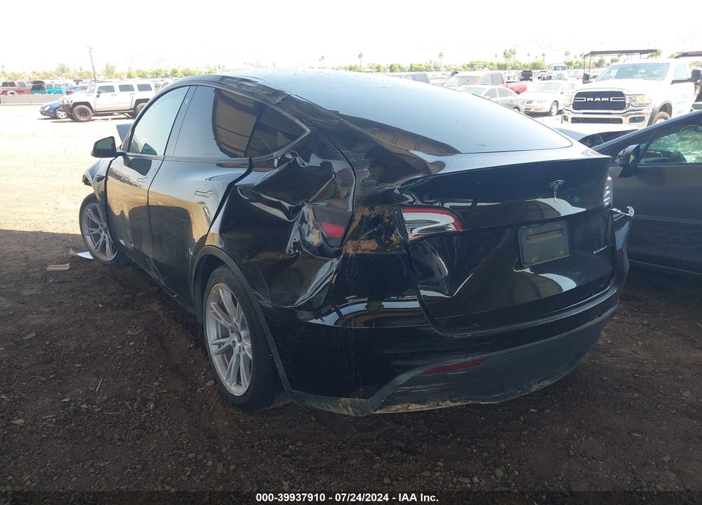 2021 TESLA MODEL Y LONG RANGE DUAL MOTOR ALL-WHEEL DRIVE VIN: 5YJYGDEE6MF087498