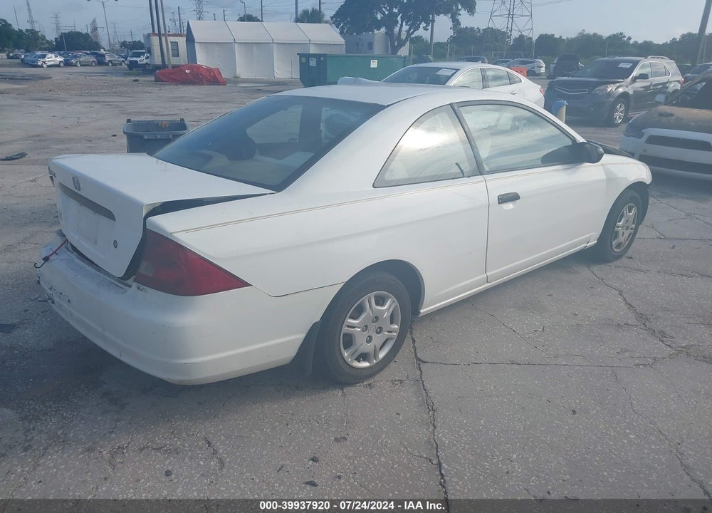 2002 HONDA CIVIC DX VIN: 1HGEM21232L088180