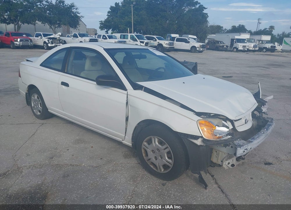 2002 HONDA CIVIC DX VIN: 1HGEM21232L088180