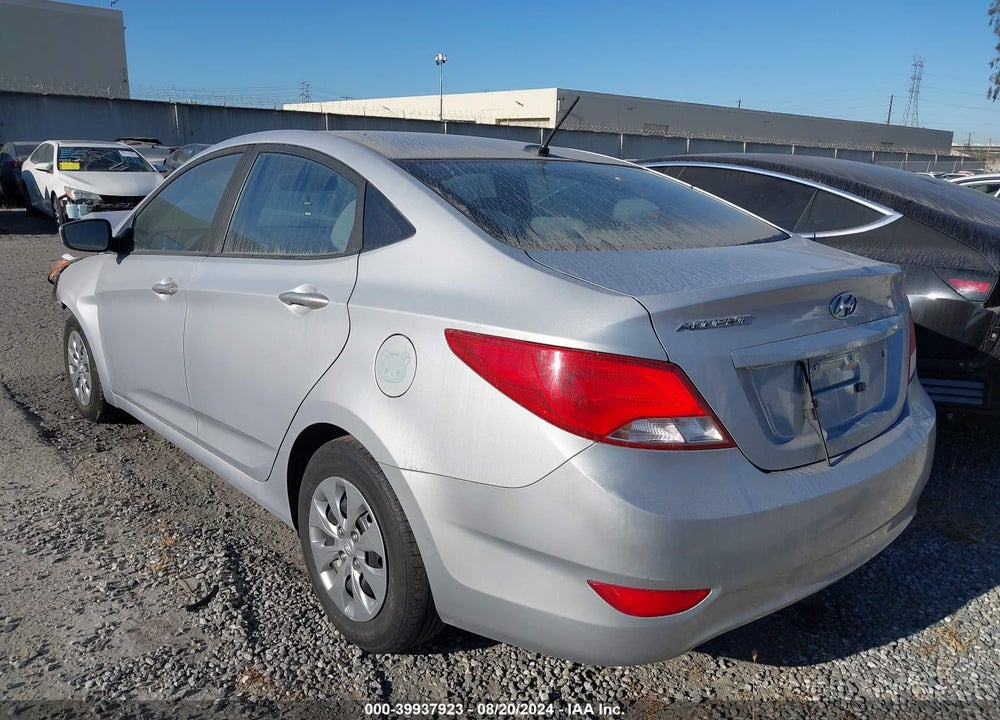 2017 HYUNDAI ACCENT SE VIN: KMHCT4AE8HU297704