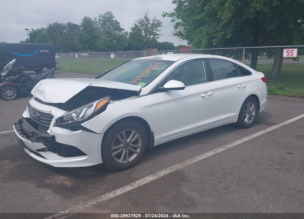 2016 HYUNDAI SONATA SE VIN: 5NPE24AF8GH292150