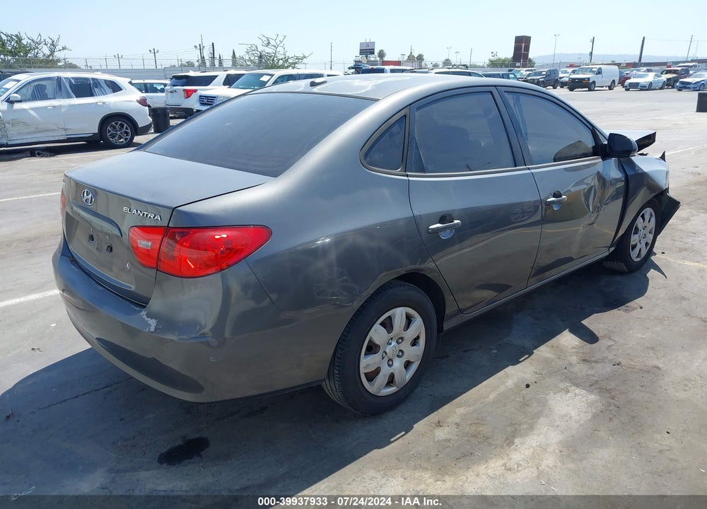 2008 HYUNDAI ELANTRA GLS/SE VIN: KMHDU46D98U508068