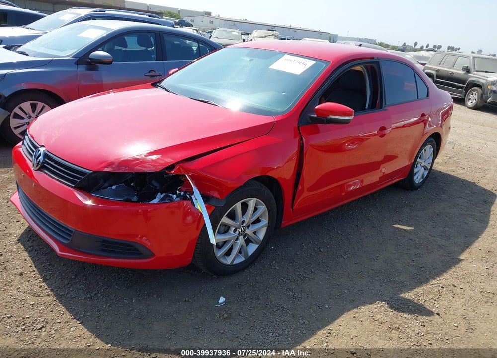 2012 VOLKSWAGEN JETTA 2.5L SE VIN: 3VWDP7AJ3CM312003