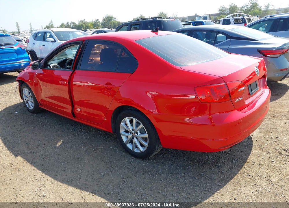 2012 VOLKSWAGEN JETTA 2.5L SE VIN: 3VWDP7AJ3CM312003