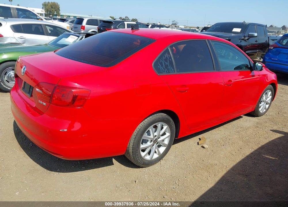 2012 VOLKSWAGEN JETTA 2.5L SE VIN: 3VWDP7AJ3CM312003