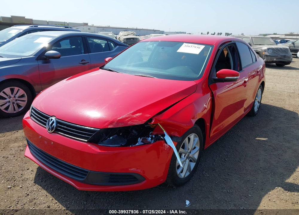 2012 VOLKSWAGEN JETTA 2.5L SE VIN: 3VWDP7AJ3CM312003