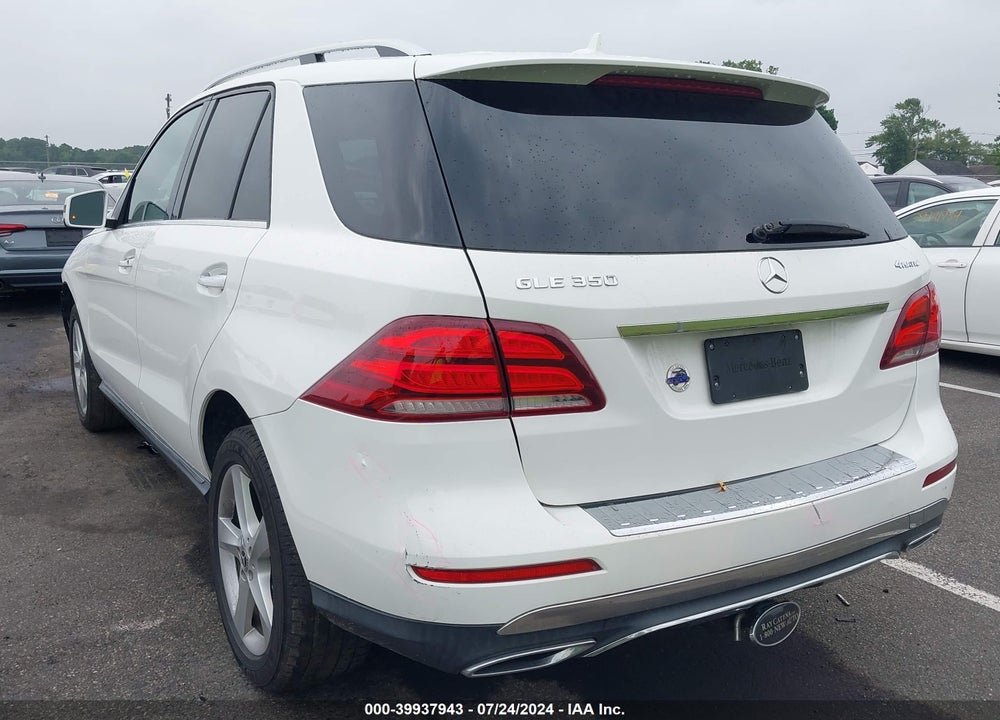 2018 MERCEDES-BENZ GLE 350 4MATIC VIN: 4JGDA5HB6JB027092