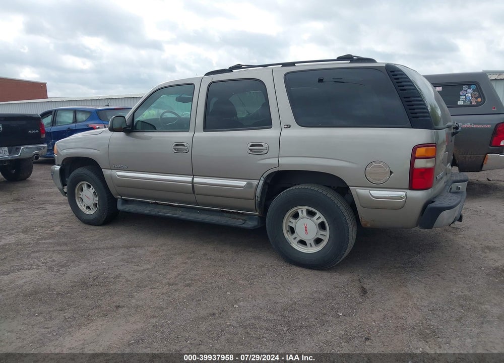 2000 GMC YUKON SLT VIN: 1GKEK13T1YJ147479