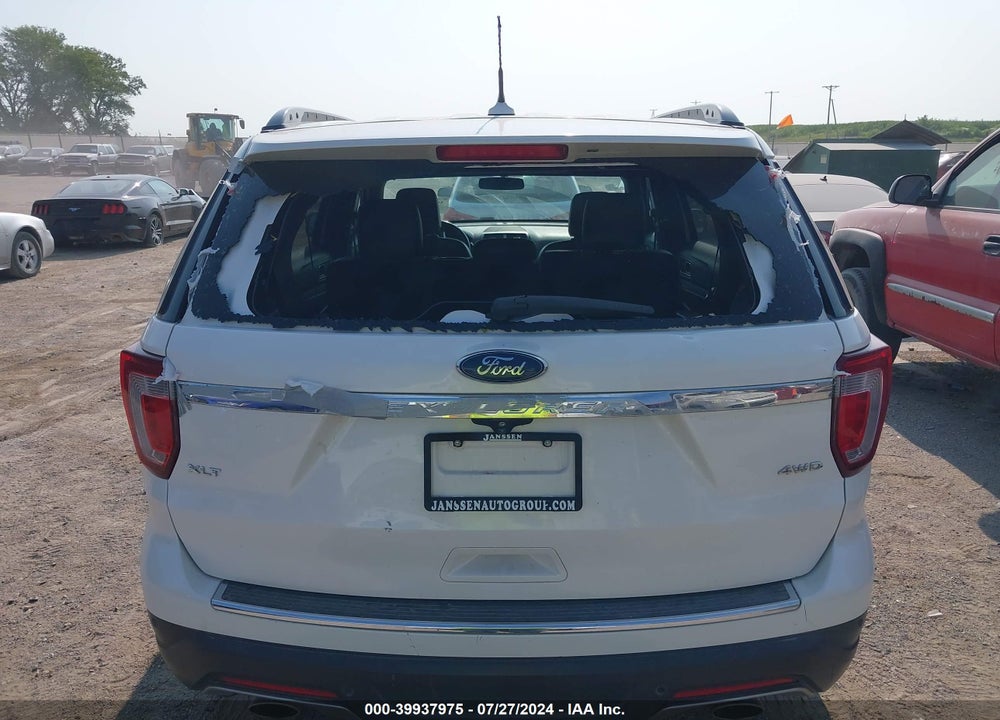2018 FORD EXPLORER XLT VIN: 1FM5K8D81JGA00382