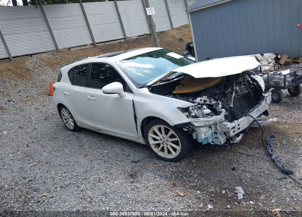 2013 LEXUS CT 200H VIN: JTHKD5BH5D2124402