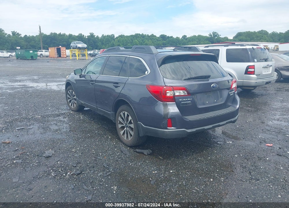 2015 SUBARU OUTBACK 2.5I LIMITED VIN: 4S4BSANC0F3293171