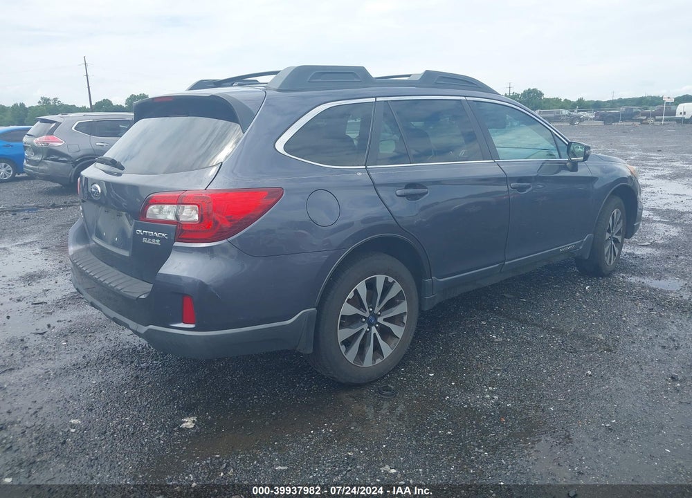 2015 SUBARU OUTBACK 2.5I LIMITED VIN: 4S4BSANC0F3293171