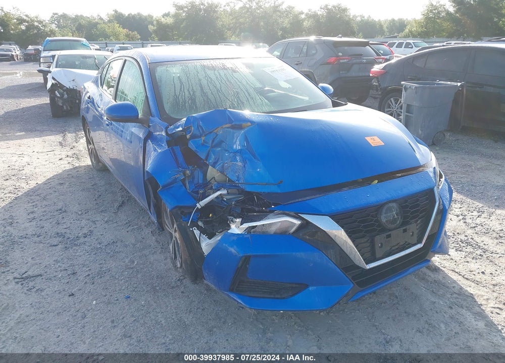 2022 NISSAN SENTRA SV XTRONIC CVT VIN: 3N1AB8CV7NY223947