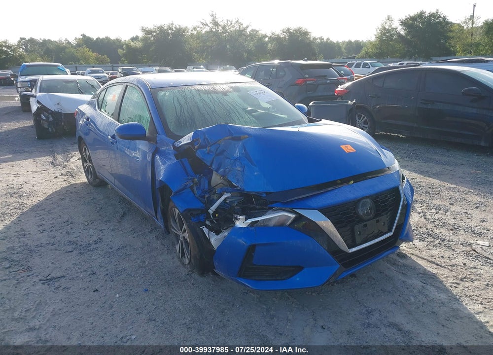 2022 NISSAN SENTRA SV XTRONIC CVT VIN: 3N1AB8CV7NY223947