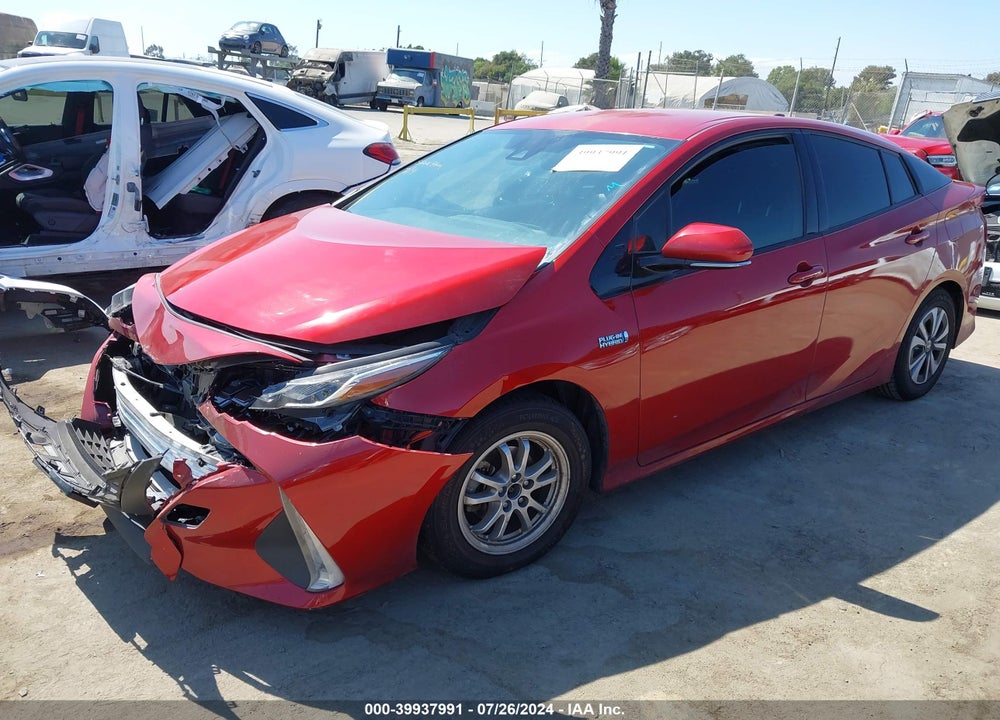 2017 TOYOTA PRIUS PRIME PREMIUM VIN: JTDKARFP1H3004664