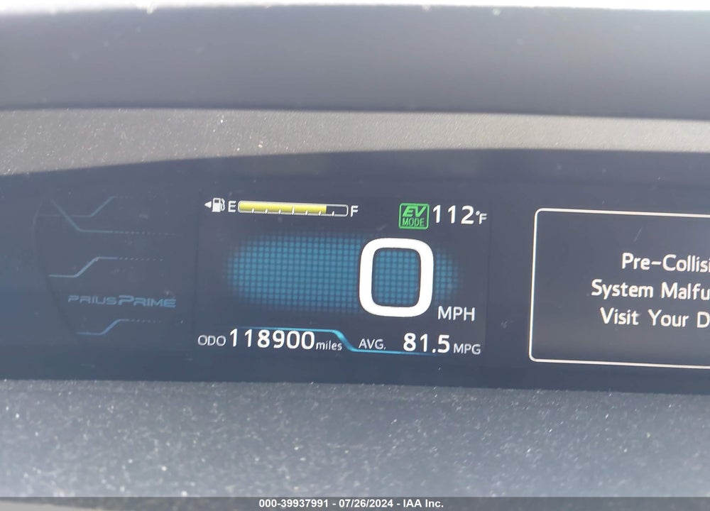 2017 TOYOTA PRIUS PRIME PREMIUM VIN: JTDKARFP1H3004664