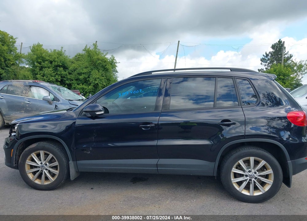 2018 VOLKSWAGEN TIGUAN LIMITED 2.0T VIN: WVGBV7AX6JK004246
