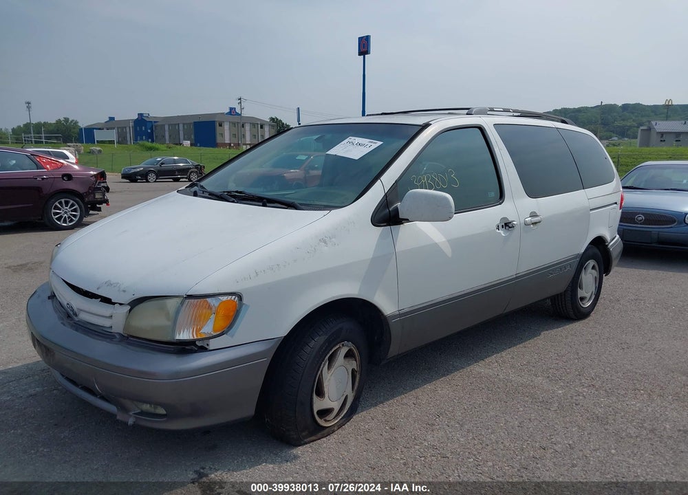 2002 TOYOTA SIENNA XLE VIN: 4T3ZF13C52U479144