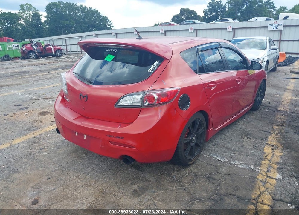 2010 MAZDA SPEED3 SPORT VIN: JM1BL1H36A1256157