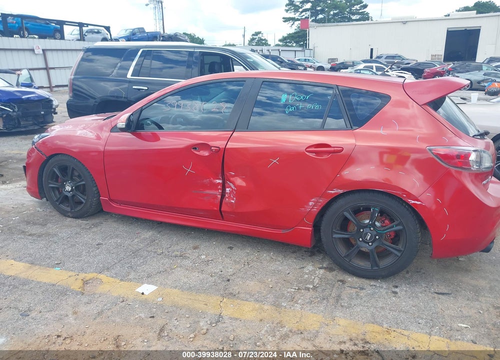 2010 MAZDA SPEED3 SPORT VIN: JM1BL1H36A1256157