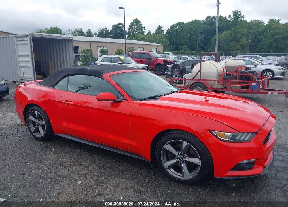 2015 FORD MUSTANG V6 VIN: 1FATP8EM2F5326838