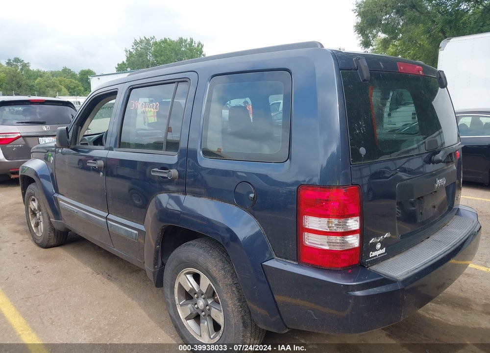 2008 JEEP LIBERTY SPORT VIN: 1J8GN28K48W116773