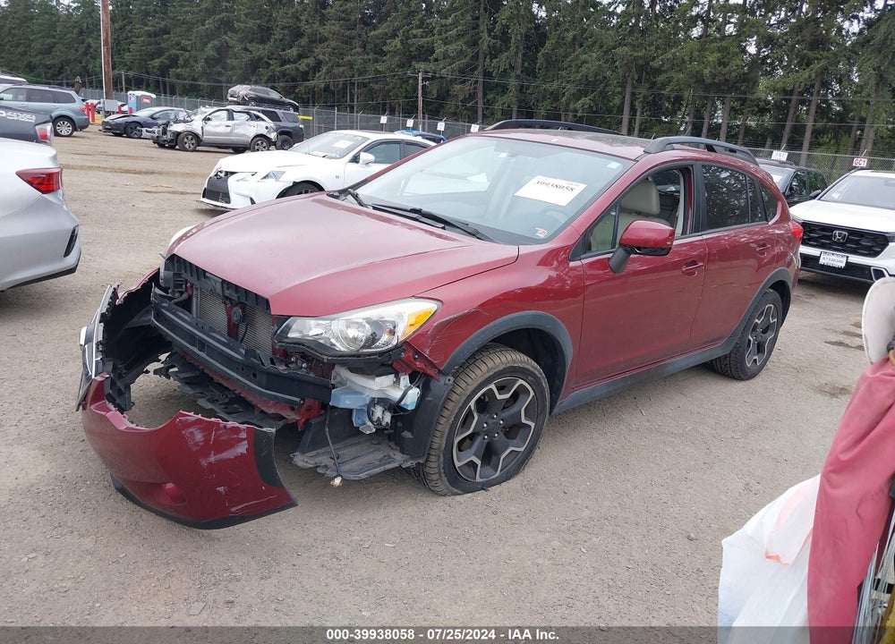 2013 SUBARU XV CROSSTREK 2.0I LIMITED VIN: JF2GPAKC7D2858648