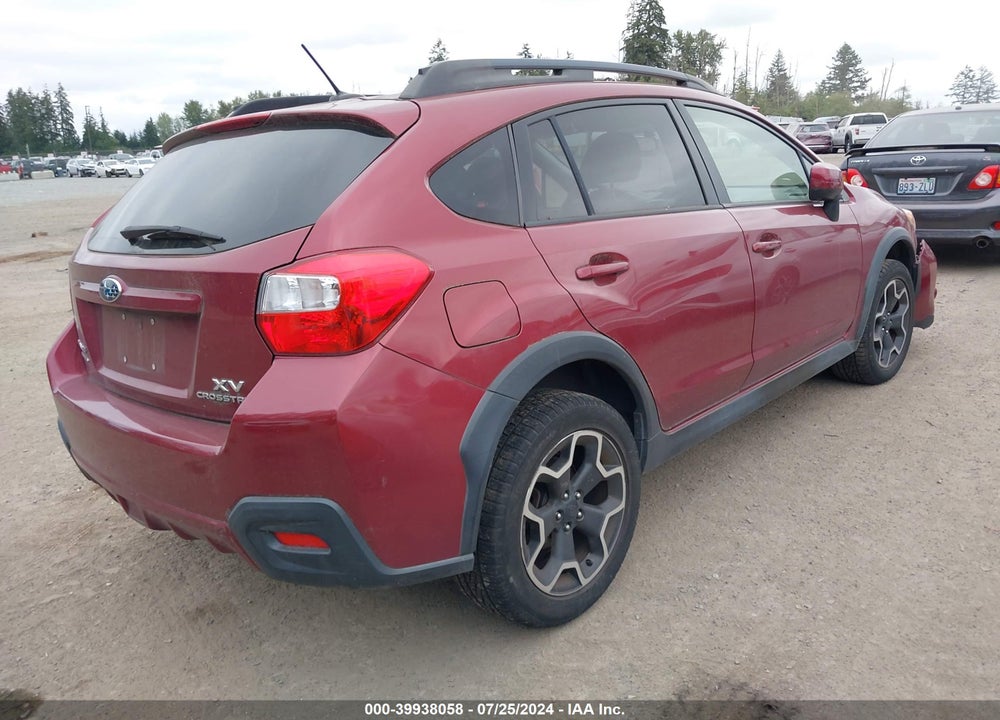 2013 SUBARU XV CROSSTREK 2.0I LIMITED VIN: JF2GPAKC7D2858648