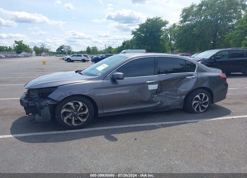 2017 HONDA ACCORD EX-L V6 VIN: 1HGCR3F06HA020434