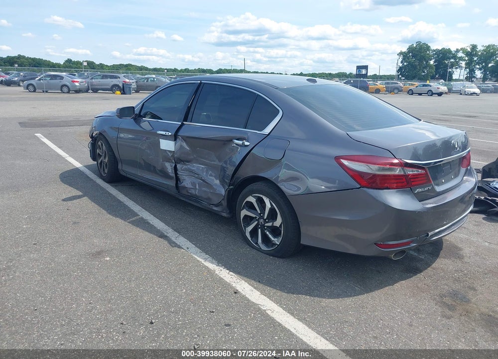 2017 HONDA ACCORD EX-L V6 VIN: 1HGCR3F06HA020434