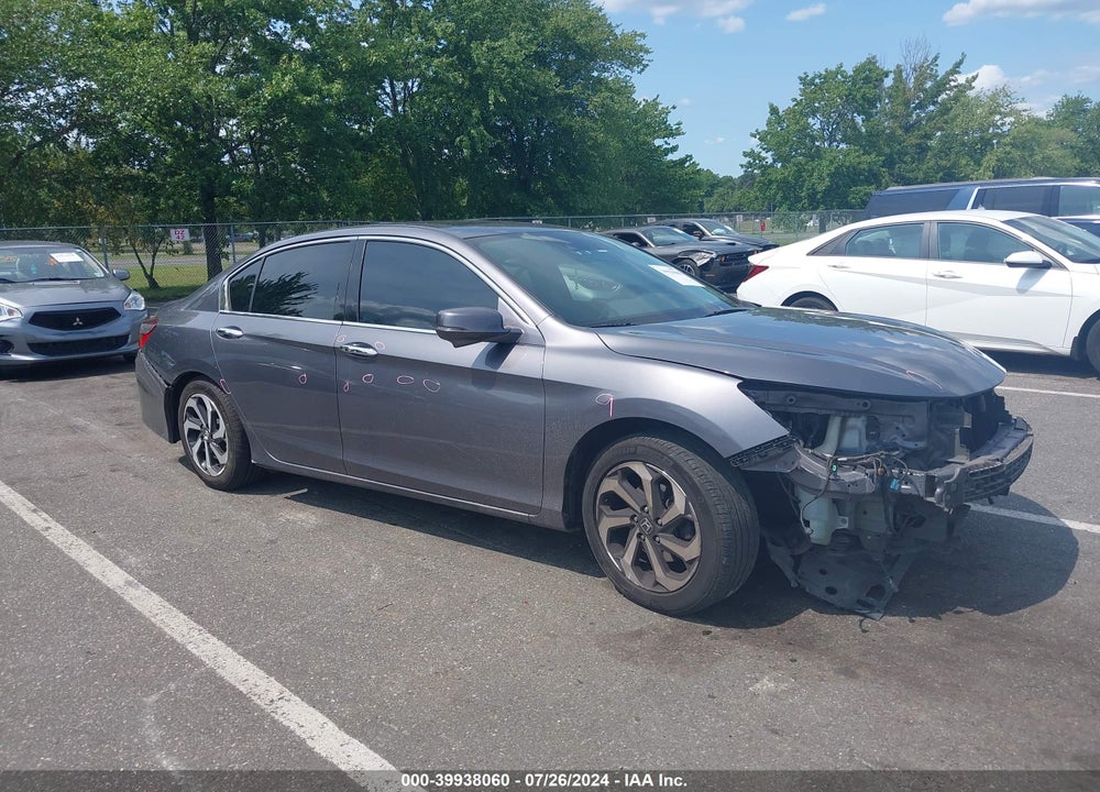 2017 HONDA ACCORD EX-L V6 VIN: 1HGCR3F06HA020434