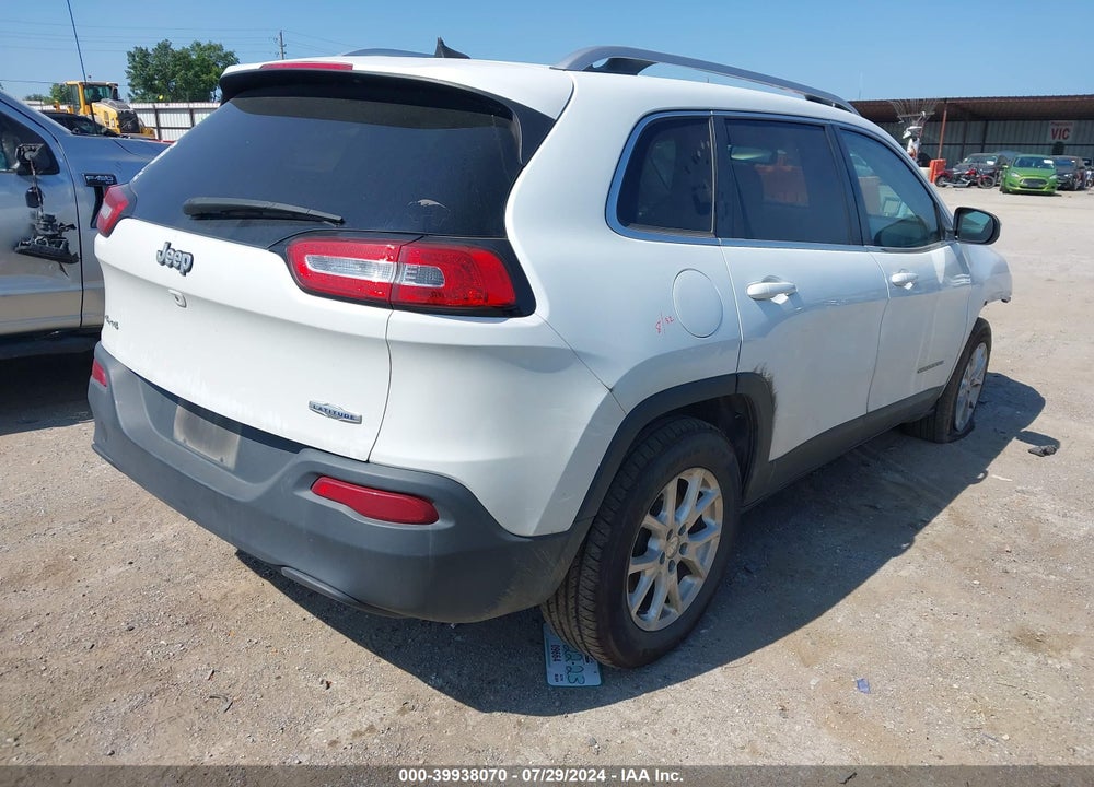2016 JEEP CHEROKEE LATITUDE VIN: 1C4PJMCB7GW216113