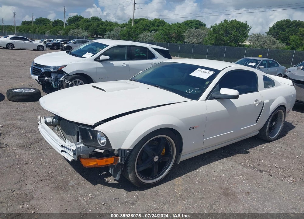 2007 FORD MUSTANG GT DELUXE/GT PREMIUM VIN: 1ZVFT82H675263610