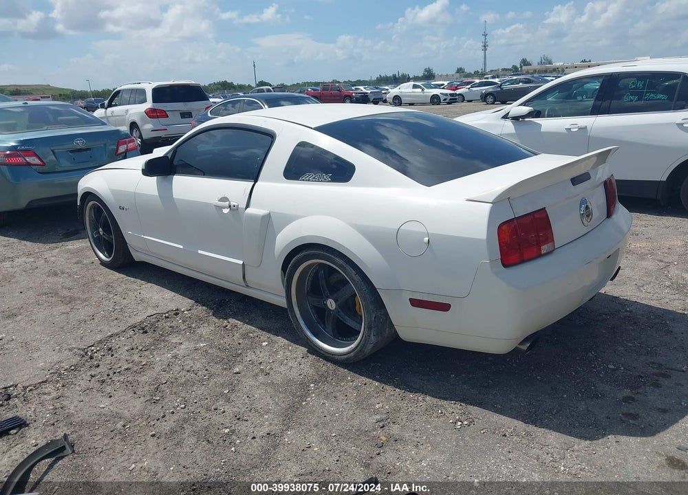 2007 FORD MUSTANG GT DELUXE/GT PREMIUM VIN: 1ZVFT82H675263610
