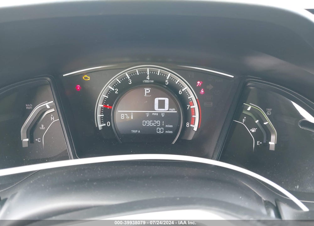 2016 HONDA CIVIC LX VIN: 2HGFC4B51GH310344