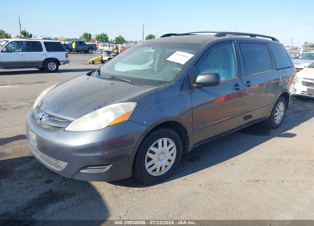 2010 TOYOTA SIENNA LE VIN: 5TDKK4CC7AS298707