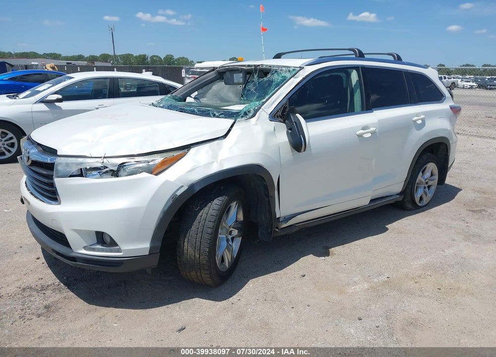 2015 TOYOTA HIGHLANDER VIN: 5TDYKRFH0FS067217